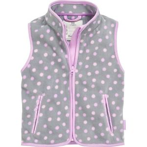 Playshoes Unisex kinder fleece vest de muis, stippen, 116 cm