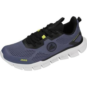 JAKO Unisex J-CL Apur sportschoen, Grisaille/Jet Black, 36 EU, Grisaille Jet Black, 36 EU