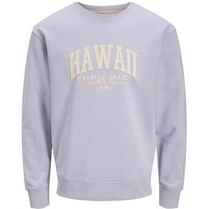 Jack & Jones Jjdetroit Sweat Crew Neck, Languid Lavender, S