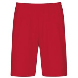 Trigema Bermuda voor jongens van 100% katoen, rood (kersen), 116 cm