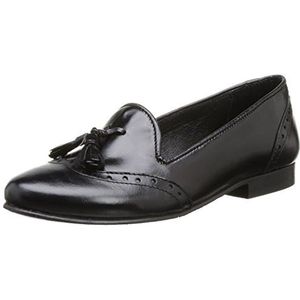 Yep meisjes amime mocassin, Zwart Noir Cuir Noir, 31 EU