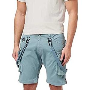 Alpha Industries Utility Short Kort Voor Heren Greyblue