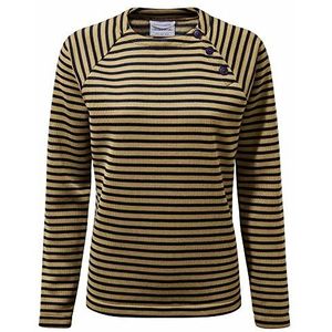 Craghoppers Dames Neela Sweatshirt, Blauwe Navy/Raffia Streep, 38