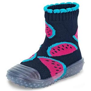 Sterntaler Babysokken voor meisjes, met rubberen zool, waterschoen, marineblauw, 22 EU