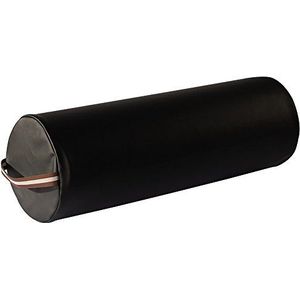 Master Massage knie roller nekrol opslagkussen volledige rol voor massage fysiotherapie 23cm x 66cm - zwart