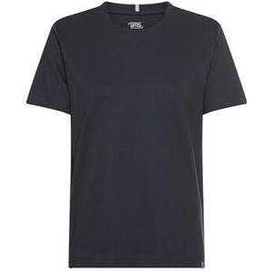 camel active - T-Shirt - Middernachtblauw - Puur Katoen