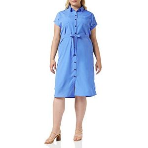 ONLY dames Onlhannover S/S Shirt Dress Noos Wvn, Ultramarijn, 38