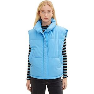 TOM TAILOR Denim Dames Vest 1034127, 18395 - Rainy Sky Blue, S