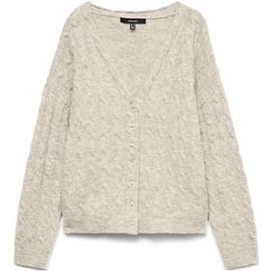 VERO MODA Vmmarlin Ls V-hals Cardigan, berk, S