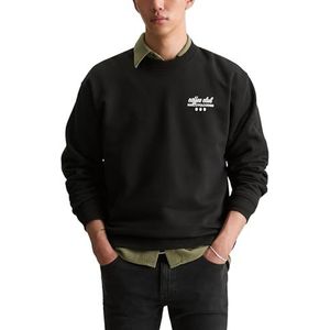 Marc O'Polo DENIM - Sweatshirt - Zwart/Wit - Lange Mouw