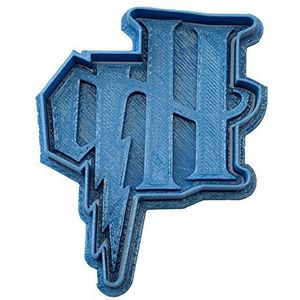 Cuticuter HP Harry Potter koekjessnijder, blauw, 8 x 7 x 1,5 cm