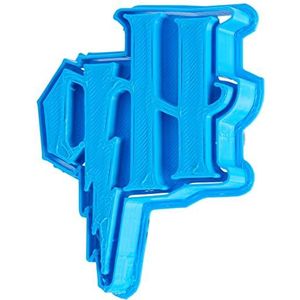 Cuticuter HP Harry Potter koekjessnijder, blauw, 8 x 7 x 1,5 cm