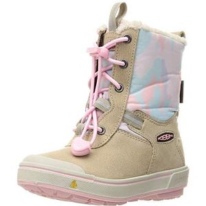 KEEN Unisex Kid's Kelsa Tall Wp Mid Kalf Boot, Plaza Taupe Roze Blush, 38 EU