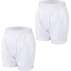 Carer Luierhoezen voor volwassenen, 2 stuks, voor incontinentie, wasbaar, lekvrij, herbruikbaar, waterdicht, incontinentie-ondergoed, uniseks, wit, XXL