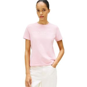 TOMMY HILFIGER Shirt  navy / rosa / rood / wit