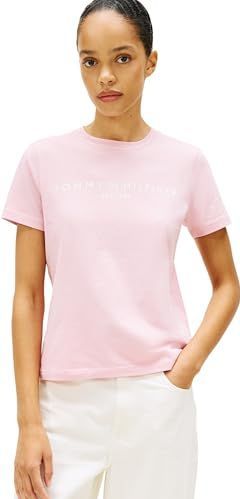 TOMMY HILFIGER Shirt  navy / rosa / rood / wit