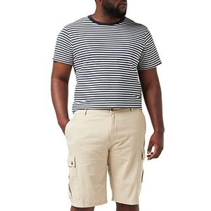 FM London Regular Chino Shorts voor heren met Cargo Design | Stijlvol, comfortabel, Katoen Rich, Beige, L