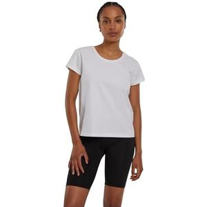 Build Your Brand Dames T-shirt Ladies Sorona Regular Tee, Basic T-shirt voor vrouwen, regular fit, maten XS - 5XL, wit, XS