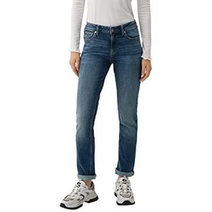 Q/S by s.Oliver Lange jeansbroek voor dames, blauw, 34W x 34L