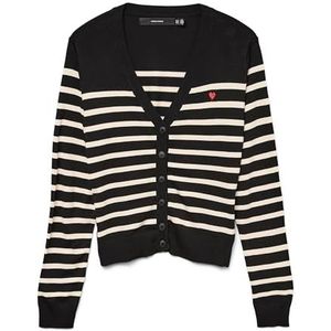 Vmdory - Gebreid Vest - V-Hals - Lange Mouwen - Regular Fit