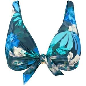Summer Fleur W Turquoise - Dark Combination, Turquoise - Dark Combination, 38