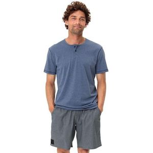 Vaude - Mineo Striped - T-shirt - Blauw - Korte Mouwen