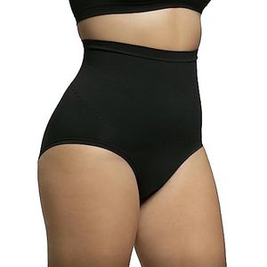 POMPEA Slip Va Comfort Size ondergoed dames, Zwart, L Plus