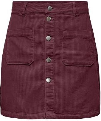 Jdy - Jdyshiraz - Korte Rok - Mini-lengte - Mid Waist - Knoopsluiting