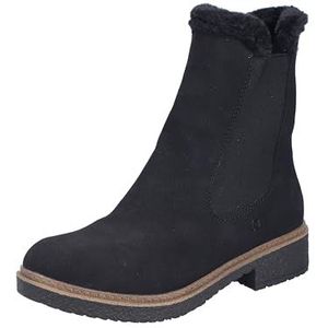 Rieker - Chelseaboots - Zwart - Winterlaarzen - Blokhak - Ritssluiting aan de Binnenkant