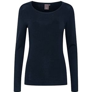 ICHI IHMAFA Round LS Round LS - Sweatshirt - 20102553, Total Eclipse (14044), XS