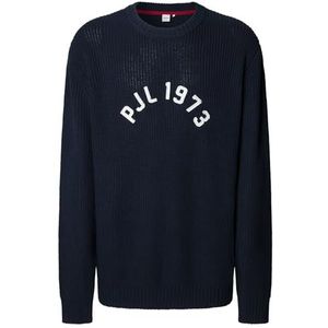 Pepe Jeans - PM7000006 Powell - Gebreide Trui - Marineblauw - Katoen