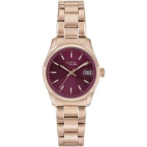 Breil - Horloge Classic Elegance van staal voor dames, Gekleurd staal - lichtpaars, Eén maat, armband