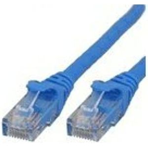MicroConnect UTP Cat6 Netwerkkabel (RJ-45, RJ-45, mannelijk/mannelijk, 10/100/1000Base-T (X), blauw, polyvinylchloride (PVC))