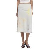 Desigual - Midi-Rok - A-Lijn - Multicolor - Zachte Stof