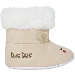 Tuc Tuc Brownie Bears FW21 suède laarzen voor kinderen, beige