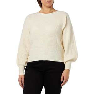 SIDONA Gebreide trui, wit, M-L voor dames, Witte kleur., M/L