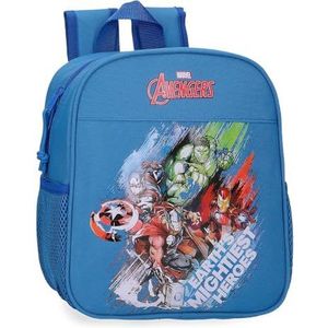 Marvel Avengers Rugzak, schooltas, voor kinderen, jongens, officieel fanartikel (Veelkleurig