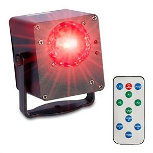 Ibiza - TINYLED-RGB-ASTRO - LED lichteffect doos - 3 x 1W RGB - Batterijgevoed - Astro effect - Feestelijke sfeer - Plafond en wandverlichting effect
