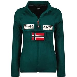 Geographical Norway Tantouna_Lady Fleece voor dames, V ert donker, L