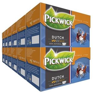 Pickwick Original Dutch Tea Zwarte Thee (240 Theezakjes - 100% Natuurlijk - UTZ Gecertificeerd) - 12 x 20 Zakjes