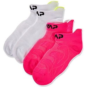 CMP - Ultralight Running Sock - Wit - Bipack - Enkelsokken