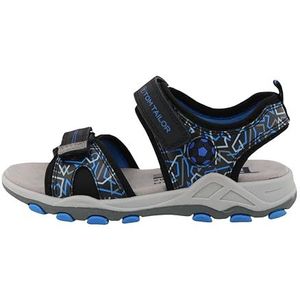 Tom Tailor Kids 5370110015 sandalen voor jongens, zwart, 32 EU