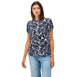 Cecil - T-shirt - Urban dark blue - Korte Mouwen - All-over Print