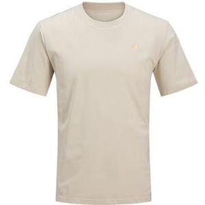 JJ REBEL Jrebflag Rebel Logo Tee Ss Crew Neck voor heren, maanbeam, L