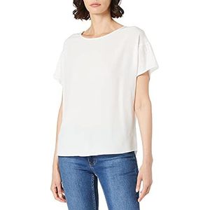 ESPRIT Collection Damesblouse 041eo1f309, rood, XS, Off White (110), L