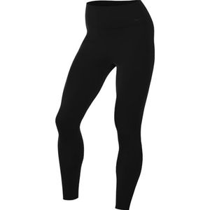 Nike - Universa - Legging - Grijs - 7/8 met Hoge Taille en Zonder Naad aan de Voorkant