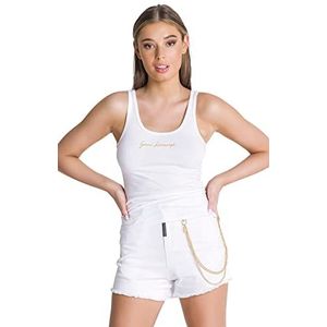 Gianni Kavanagh Witte tanktop voor dames, Regulable, XL