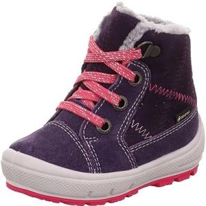 Superfit Groovy Sneeuwlaarzen voor meisjes, Paars Roze 8500, 21 EU Schmal