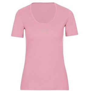trigema T-shirt met kristalstenen, lila (lilie), S