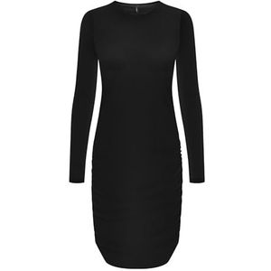 Onlerica Life L/S korte jurk JRS, zwart, XS